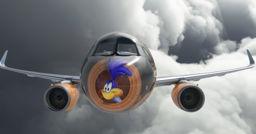 [A32NX] Looney Tunes "Road Runner and Coyote" / "Bip Bip et Coyote"