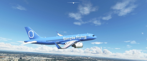 [A32NX] Simple Flying 8k (From the You Tube channel Simple Flying)
