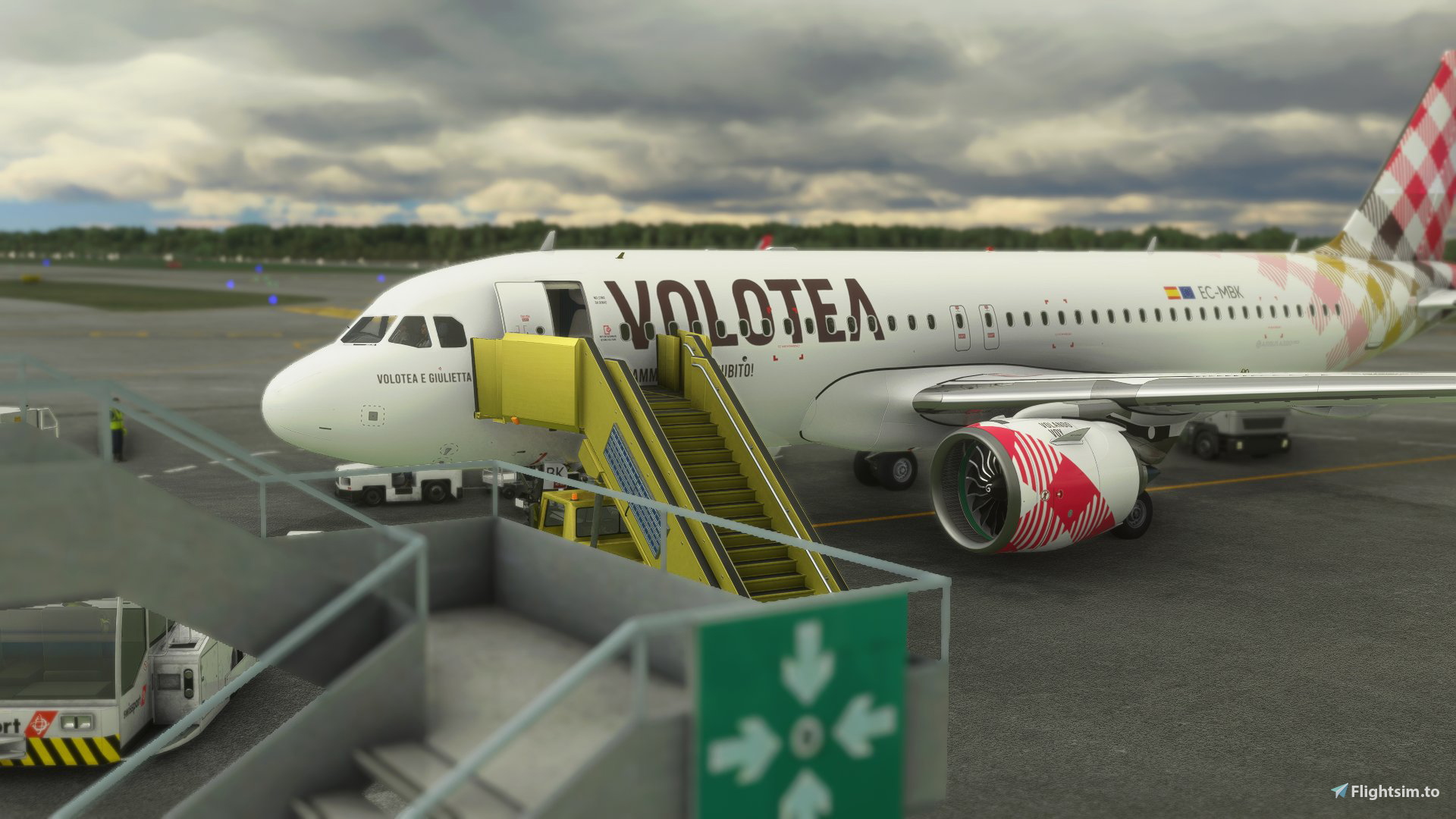 [A32NX] Volotea A320neo EC-MBK 8K - Image 1