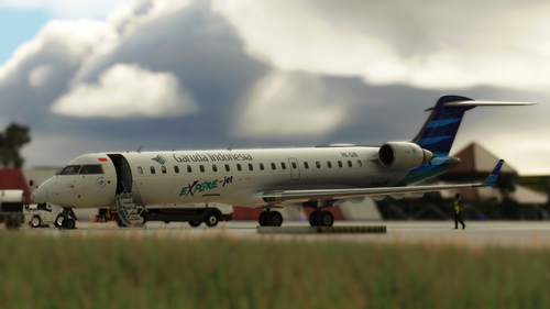 Aerosoft CRJ-700 Garuda Indonesia Livery