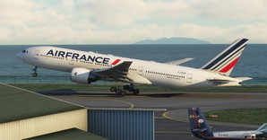 Air France "Montpellier" "2021 livery" CaptainSim 777-200ER thumbnail 13