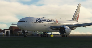 Air France "Montpellier" "2021 livery" CaptainSim 777-200ER thumbnail 6