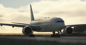 Air France "Montpellier" "2021 livery" CaptainSim 777-200ER thumbnail 5