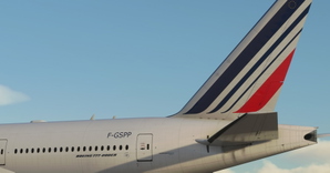 Air France "Montpellier" "2021 livery" CaptainSim 777-200ER thumbnail 9