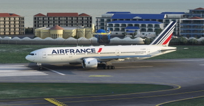 Air France "Montpellier" "2021 livery" CaptainSim 777-200ER thumbnail 7