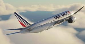 Air France "Montpellier" "2021 livery" CaptainSim 777-200ER thumbnail 17