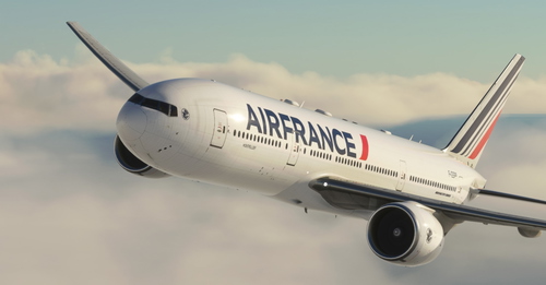 Air France "Montpellier" "2021 livery" CaptainSim 777-200ER