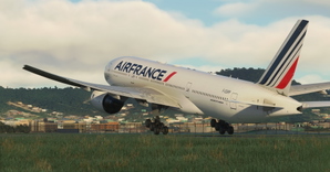 Air France "Montpellier" "2021 livery" CaptainSim 777-200ER thumbnail 12