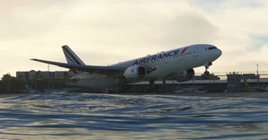 Air France "Montpellier" "2021 livery" CaptainSim 777-200ER thumbnail 11