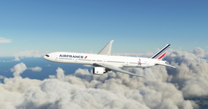 Air France "Olympic Games 2024 / Jeux Olympiques 2024" CaptainSim 777-300ER thumbnail 1