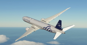 Air France "Skyteam livery" CaptainSim 777-300ER thumbnail 20