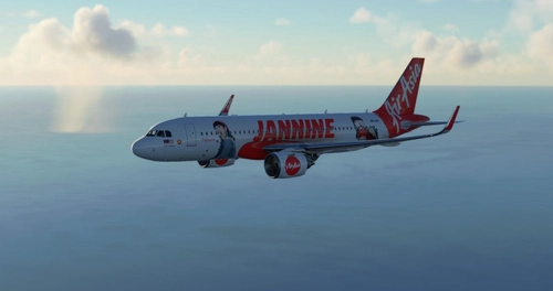 [A32NX] AirAsia 9M-AHE