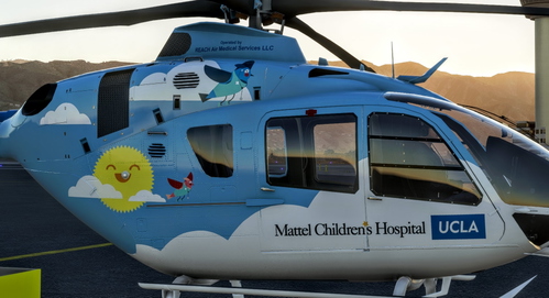 Airbus H135 -  Mattel Chrildren's Hospital - UCLA | N318RX