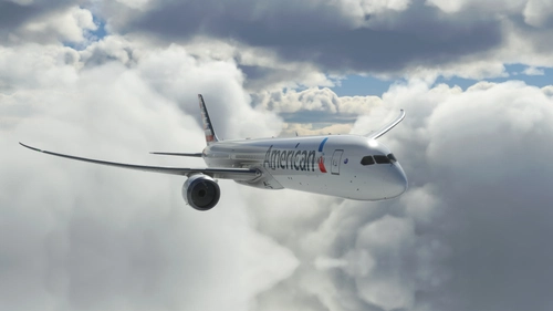 B787 American Airlines 8K ultra