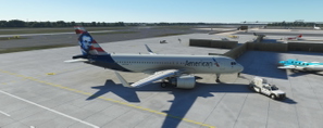 American Airlines 'Abraham Lincoln' Special Edition (Concept) | FlyByWire A32NX | 8K thumbnail 1