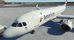 American Airlines 'Abraham Lincoln' Special Edition (Concept) | FlyByWire A32NX | 8K thumbnail 5
