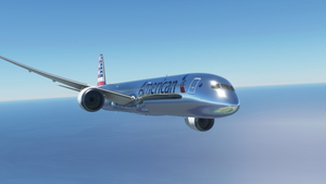 B787 American Airlines Chromed Edition 8K ultra thumbnail 2