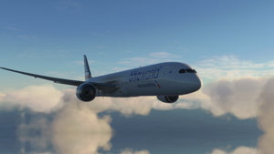 B787 American Airlines One World Livery 8K ultra thumbnail 1