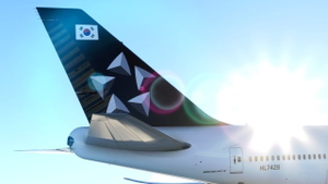 Asiana Airlines B747-8 Star Alliance Livery (Not mirrored) thumbnail 2