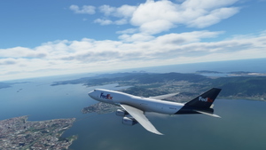 Asobo 747-8 BCF Fedex Cargo [No mirroring] thumbnail 11
