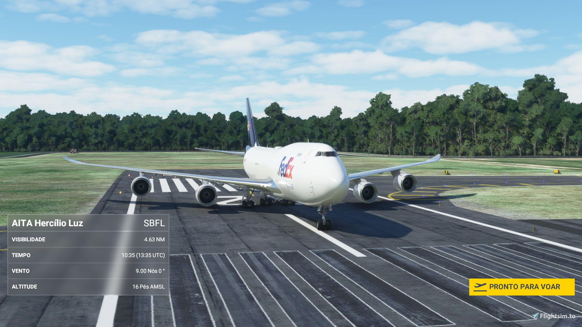 Asobo 747-8 BCF Fedex Cargo [No mirroring] - Image 1