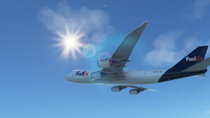 Asobo 747-8 BCF Fedex Cargo [No mirroring] thumbnail 13