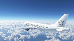 Asobo A320neo Lufthansa white Star Alliance D-AIQS [8K] thumbnail 4