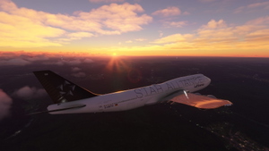Asobo B747-8i Lufthansa Star Alliance D-ABTH | Fictional | 4K | [No mirroring] | Discontinued thumbnail 3