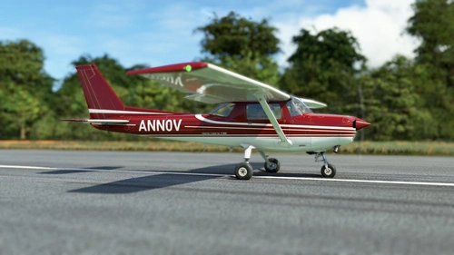 Asobo Cessna 152 Reims Red (clean & used)