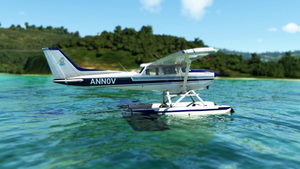 Asobo Cessna 172 Floaters Blue Livery thumbnail 9