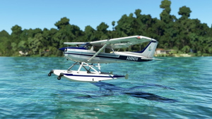 Asobo Cessna 172 Floaters Blue Livery thumbnail 3