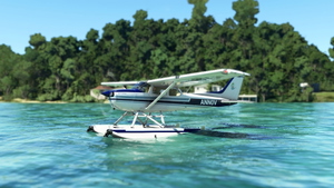 Asobo Cessna 172 Floaters Blue Livery thumbnail 2