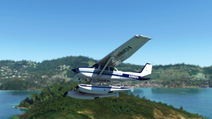Asobo Cessna 172 Floaters Blue Livery thumbnail 5
