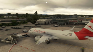 [A32NX] Austrian Airlines operated by Eurowings - FBW A320neo thumbnail 2