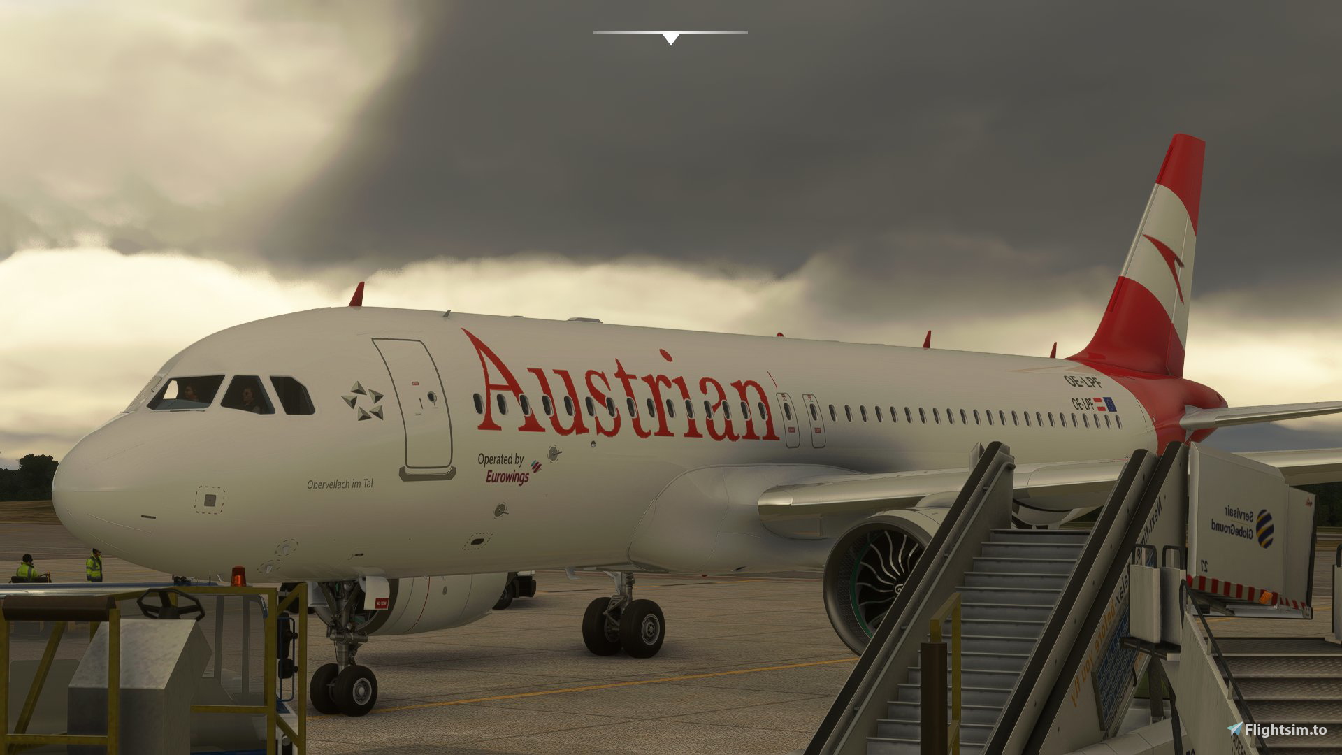 [A32NX] Austrian Airlines operated by Eurowings - FBW A320neo - Image 1