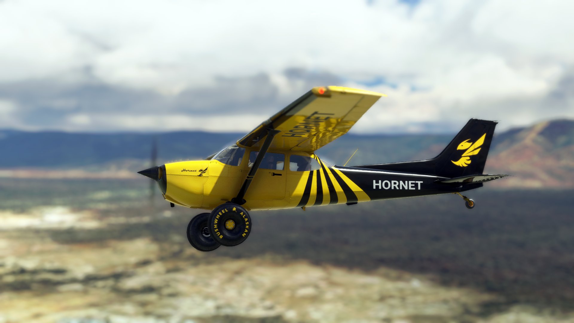bagolu C172 Taildragger Hornet Livery - Image 1