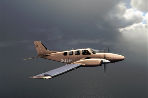 Beechcraft Baron G58 Metallic Collection (8 colours) 