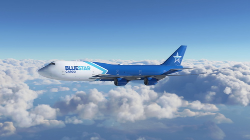 BLUESTAR VA Boeing 747-8F (No Mirroring) - 8K