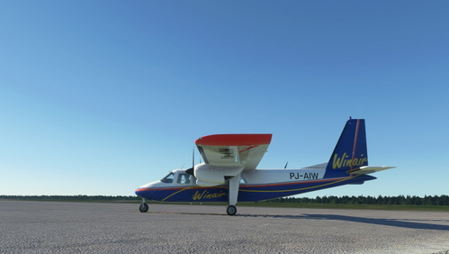 BN2A Islander Winair PJ-AIW