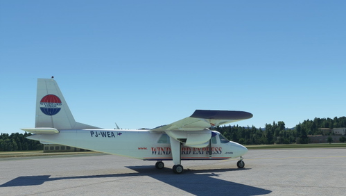 BN2A Islander Winward Express PJ-WEA request