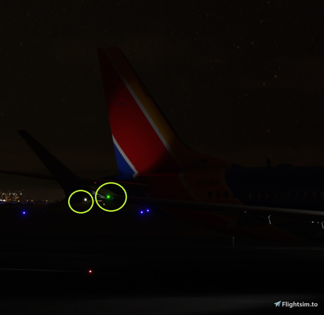 Bredok3d 737 External Light Position Fix - Image 1