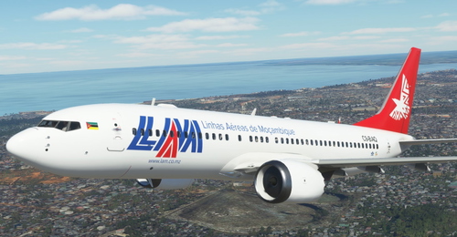 Bredok3D 737 MAX 8 | LAM Mozambique Airlines