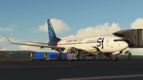 Bredok3d B737 Max Sriwijaya Air Livery