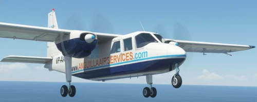 Britten-Norman BN-2 Islander - Anguilla Air Services - VP-AAC