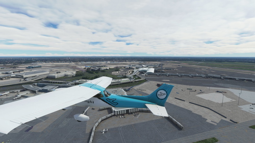  c 172 classic nonstop flight livery    