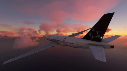 Captain Sim B777-200 All Nippon Airways Star Alliance JA712A | 4K | Discontinued