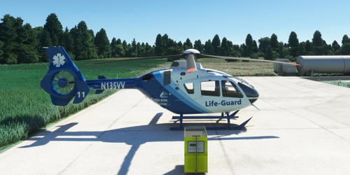 Carilion Clinic Life-Guard Pack x 3 Liveries | Airbus H135 | 8K