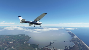 JPLogistics Cessna 152 White & Blue Livery thumbnail 7
