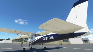 JPLogistics Cessna 152 White & Blue Livery thumbnail 4