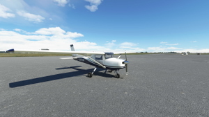 JPLogistics Cessna 152 White & Blue Livery thumbnail 5